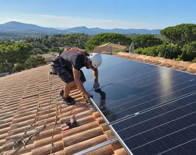 Installateur panneaux solaires Mirambeau — pose photovoltaïque sur toiture